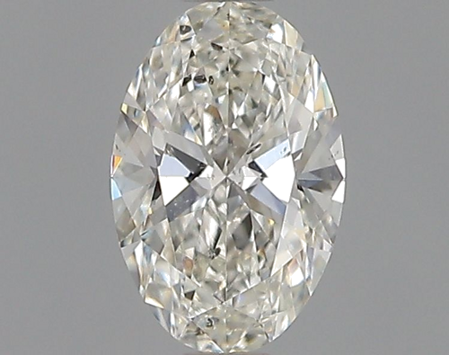 0.4 carat H-SI2 Natūralus Oval Deimantas (1)