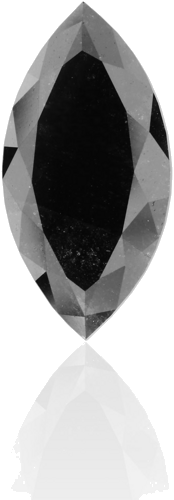 3.62 carat Fancy Black-VVS2 Natūralus Marquise Deimantas (1)