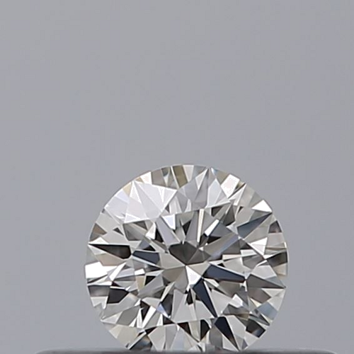 0.18 carat E-VVS2 Excellent cut Natūralus Round Deimantas (1)