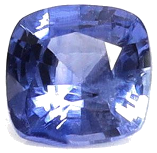 0.64 carat BLUE Cushion Safyras (1)