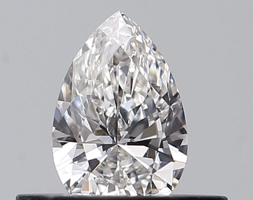 0.3 carat F-VVS2 Natūralus Pear Deimantas (1)
