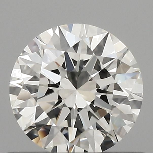 0.51 carat H-VVS2 Excellent cut Natūralus Round Deimantas (1)