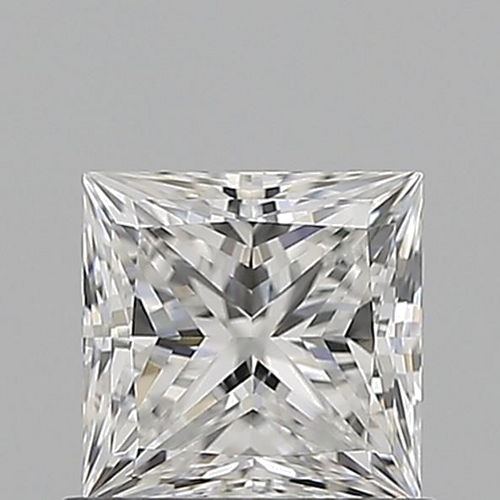 0.92 carat F-VVS2 Natūralus Princess Deimantas (1)