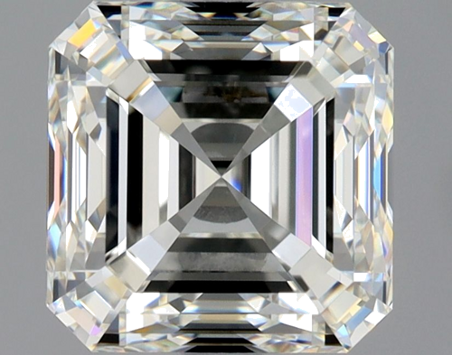 3.02 carat J-VVS2 Natūralus Asscher Deimantas (1)