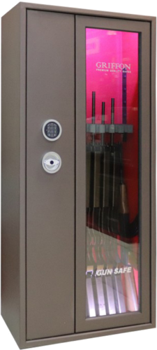 Gun Safe with Armored Glass Griffon GG.700.E (172 kg) (1)