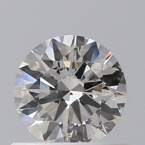 0.5 carat G-SI2 Excellent cut Natūralus Round Deimantas (1)