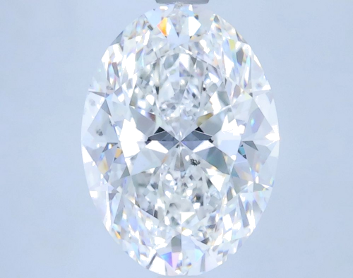 3.25 carat E-SI1 Natūralus Oval Deimantas (1)
