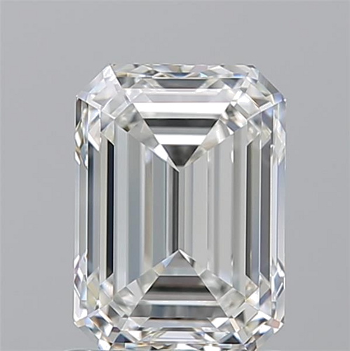1.7 carat G-VVS2 Natūralus Emerald Deimantas (1)