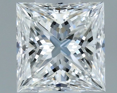 0.3 carat D-IF Natūralus Princess Deimantas (1)