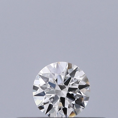 0.19 carat F-VVS2 Excellent cut Natūralus Round Deimantas (1)
