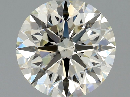 0.9 carat K-SI1 Excellent cut Natūralus Round Deimantas (1)