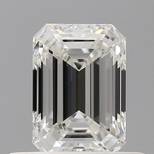 0.52 carat G-VVS2 Natūralus Emerald Deimantas (1)