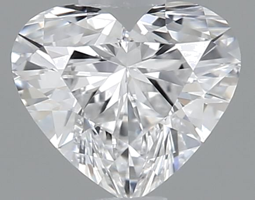 0.34 carat D-VVS2 Natūralus Heart Deimantas (1)