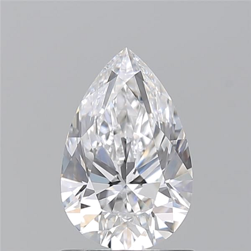 1.2 carat D-VVS2 Natūralus Pear Deimantas (1)