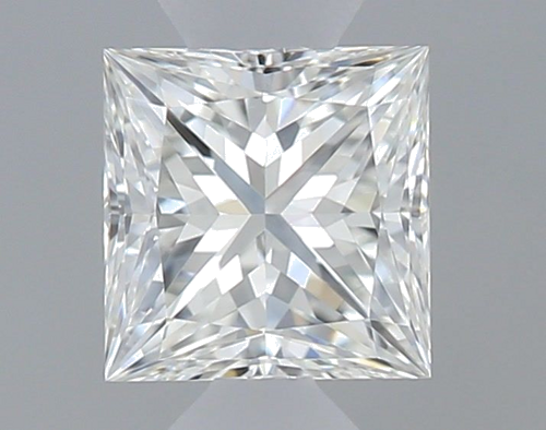 0.3 carat G-VVS2 Natūralus Princess Deimantas (1)