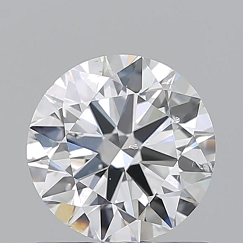 1.01 carat E-SI1 Excellent cut Natūralus Round Deimantas (1)