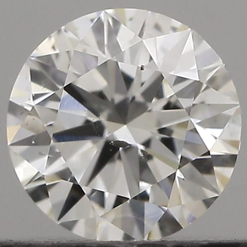 0.41 carat F-SI1 Excellent cut Natūralus Round Deimantas (1)