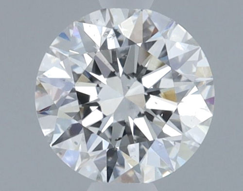 0.5 carat F-SI1 Excellent cut Natūralus Round Deimantas (1)