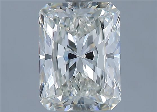 1.71 carat I-VVS2 Natūralus Radiant Deimantas (1)