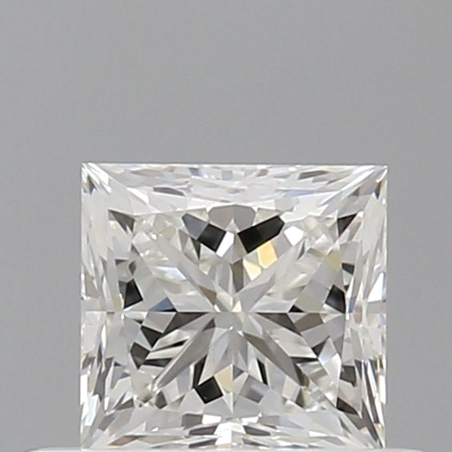 0.5 carat H-VVS2 Natūralus Princess Deimantas (1)