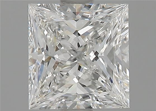 1.08 carat F-VVS1 Natūralus Princess Deimantas (1)
