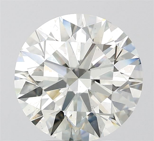 3.04 carat K-VS2 Excellent cut Natūralus Round Deimantas (1)