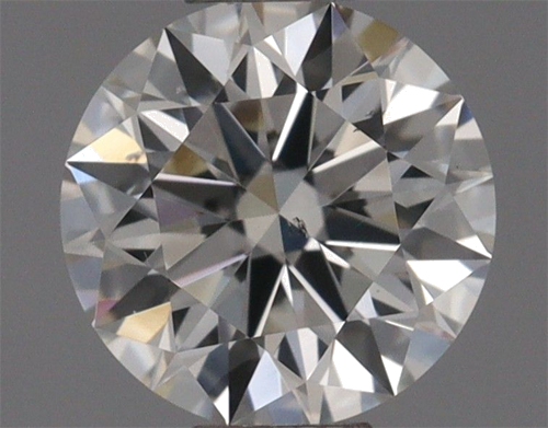 0.41 carat I-SI1 Excellent cut Natūralus Round Deimantas (1)
