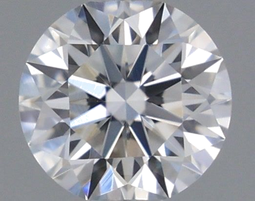 0.22 carat F-VVS2 Excellent cut Natūralus Round Deimantas (1)