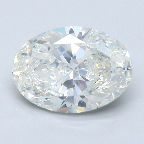 3.51 carat I-SI2 Natūralus Oval Deimantas (1)