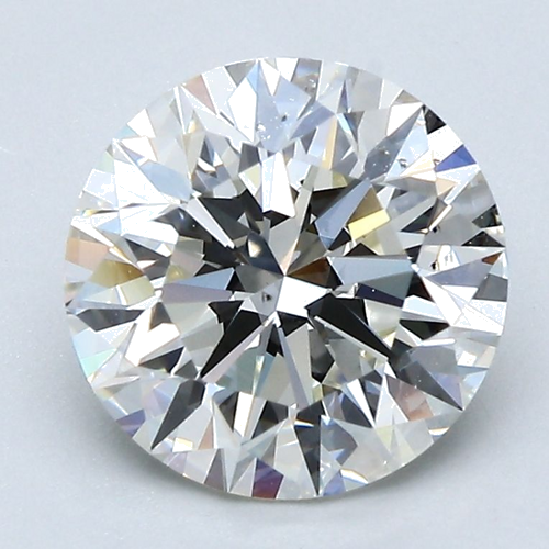 2.51 carat J-VS2 Excellent cut Natūralus Round Deimantas (1)