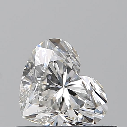 0.51 carat G-IF Natūralus Heart Deimantas (1)