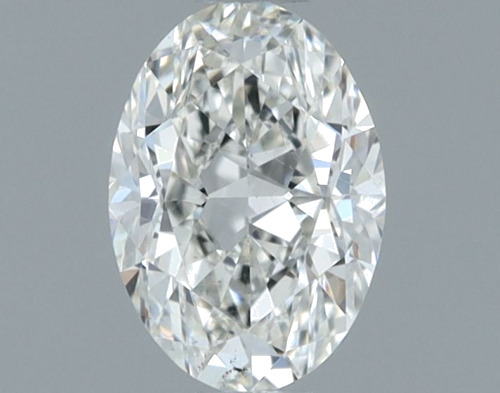 0.5 carat I-SI1 Natūralus Oval Deimantas (1)