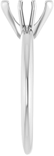 Sužadėtuvių Žiedas „V-End Solitaire“ 585 Baltojo Aukso Marquise 8mm x 3.5mm (8)