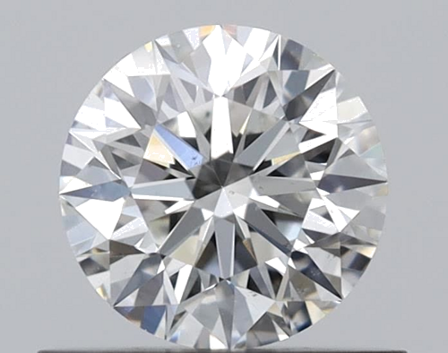 0.54 carat F-SI1 Excellent cut Natūralus Round Deimantas (1)