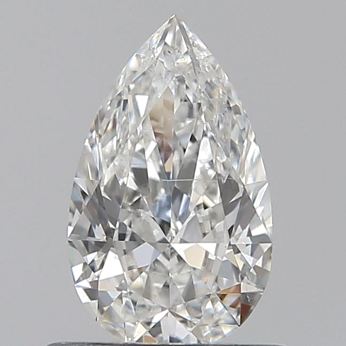 0.55 carat G-SI1 Natūralus Pear Deimantas (1)