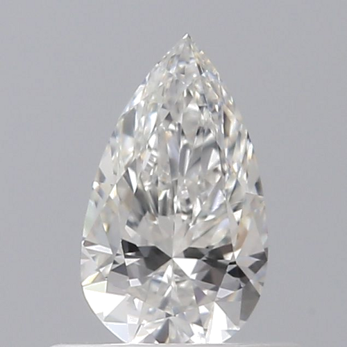 0.4 carat G-VS2 Natūralus Pear Deimantas (1)