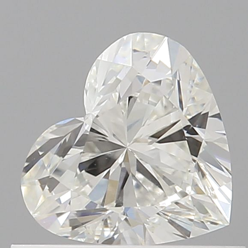 0.56 carat H-VS2 Natūralus Heart Deimantas (1)