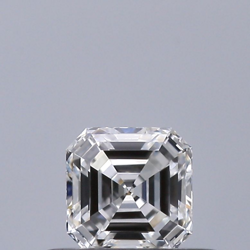 0.32 carat F-VVS1 Natūralus Asscher Deimantas (1)