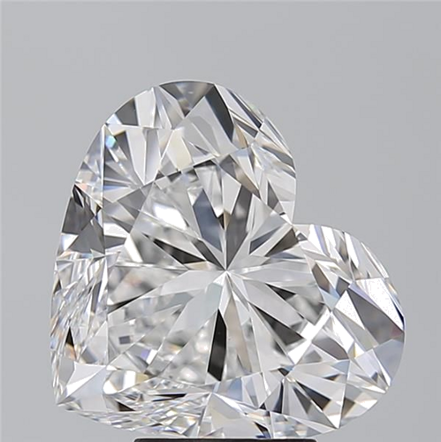 6.09 carat D-VS1 Natūralus Heart Deimantas (1)