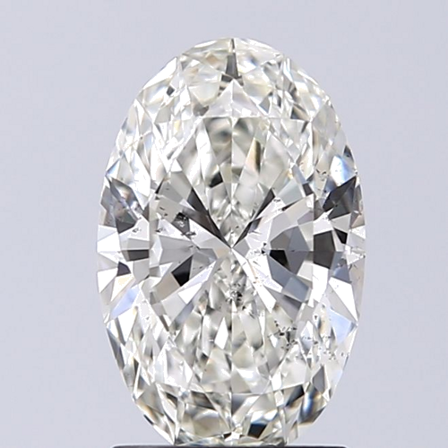 1.32 carat I-SI2 Natūralus Oval Deimantas (1)