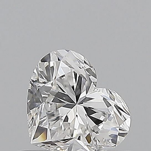 0.51 carat E-IF Natūralus Heart Deimantas (1)