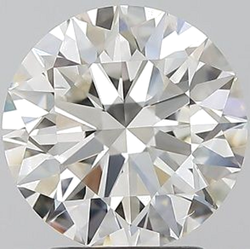 2.5 carat I-SI1 Excellent cut Natūralus Round Deimantas (1)