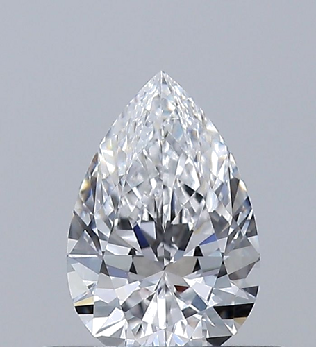 0.4 carat D-VS1 Natūralus Pear Deimantas (1)