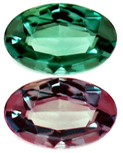 0.12 carat GREEN Oval Alexandrite (1)