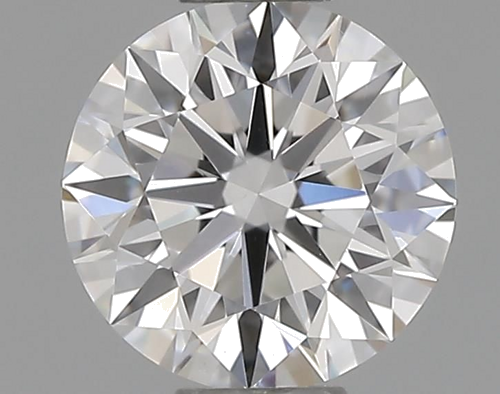 0.42 carat F-VVS2 Excellent cut Natūralus Round Deimantas (1)