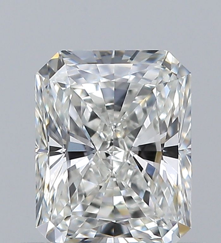 0.55 carat G-VVS1 Natūralus Radiant Deimantas (1)