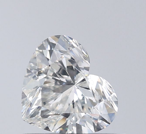 0.65 carat H-SI1 Natūralus Heart Deimantas (1)