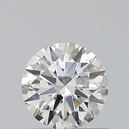 0.5 carat F-SI1 Excellent cut Natūralus Round Deimantas (1)