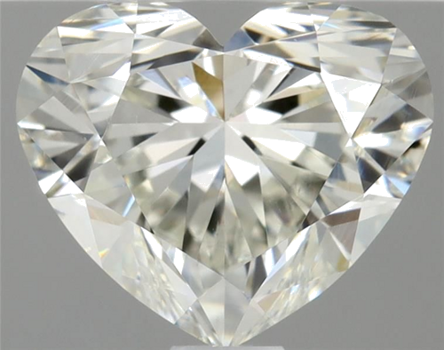 0.81 carat I-SI1 Natūralus Heart Deimantas (1)