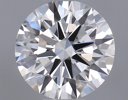 0.41 carat F-SI1 Excellent cut Natūralus Round Deimantas (1)